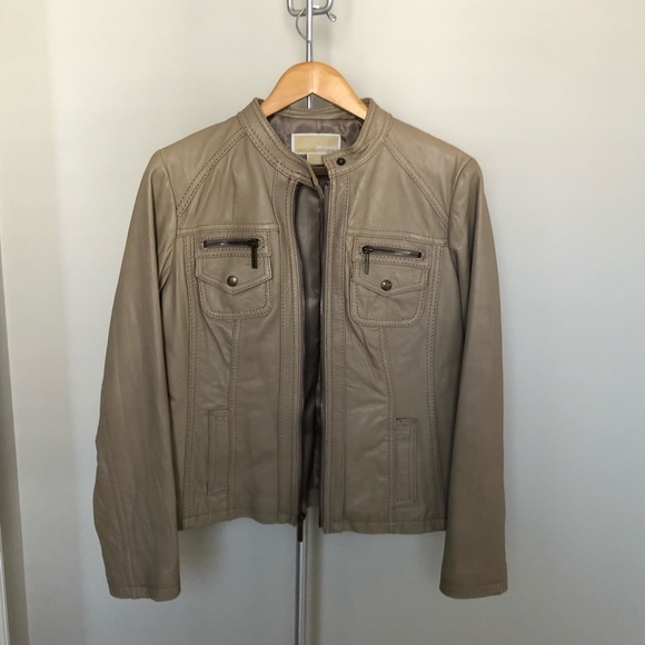 MICHAEL Michael Kors Jackets & Blazers - MICHAEL Michael Kors Genuine Leather Jacket